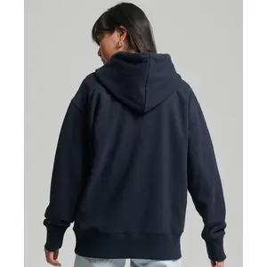 Casaco com capuz com apliques de grandes dimensões para mulher Superdry Code Stacked image-1