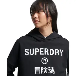 Sudadera con capucha para mujer Superdry Core image-4