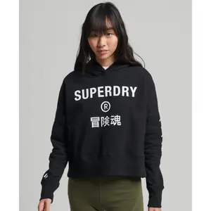 Sudadera con capucha para mujer Superdry Core image-0