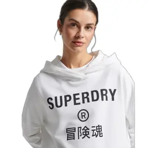 Sudadera corta con capucha para mujer Superdry image-0