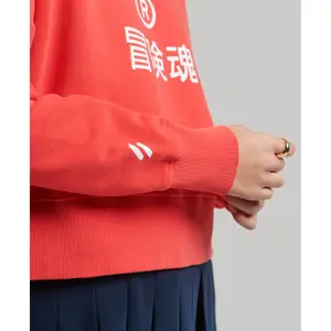 Camisola com capuz feminino Superdry Sport image-4