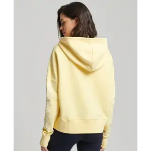 Camisola curta com capuz feminino Superdry image-1