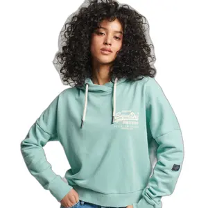 Camisola com capuz para mulheres Superdry Vintage Logo Narrative image-0