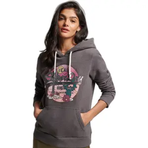 Sweatshirt à capuche femme Superdry Vintage Logo Narrative image-0