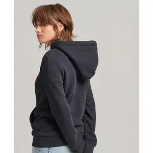 Sudadera con capucha bordada para mujer con logotipo Superdry image-2