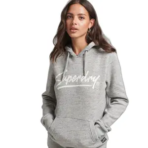Camisola com capuz para mulheres Superdry Downtown Scripted image-0