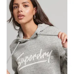 Camisola com capuz para mulheres Superdry Downtown Scripted image-3