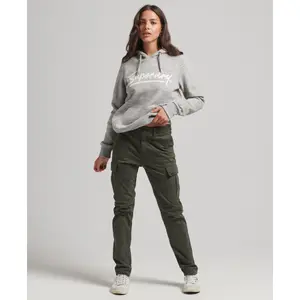 Camisola com capuz para mulheres Superdry Downtown Scripted image-1