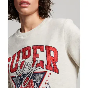 Sweatshirt ras du cou femme Superdry Vintage Franchise image-4