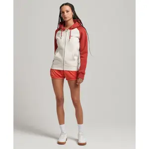 Women's baseball style zip-up hoodie Superdry Vintage Logo image-2
