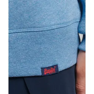 Sudadera de cuello redondo de algodón orgánico para mujer Superdry Essential Logo image-4