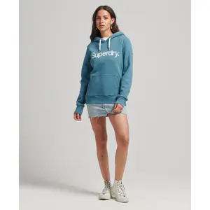 Kapuzenpullover, Damen Superdry Core Logo image-1