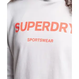 Sudadera corta encapuchada derecha Superdry Core Sport image-4