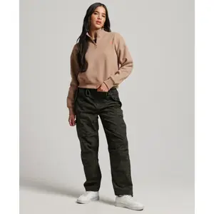 Sweatshirt à col tunisien et logo brodé femme Superdry Vintage image-1