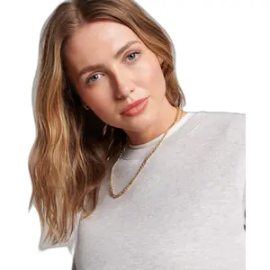 Sweatshirt med broderet rund hals til kvinder Superdry Vintage Logo image-2