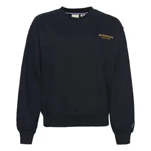 Löst sittande sweatshirt med rund halsringning för kvinnor Superdry Sport Luxe image-0