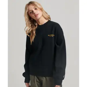Löst sittande sweatshirt med rund halsringning för kvinnor Superdry Sport Luxe image-2