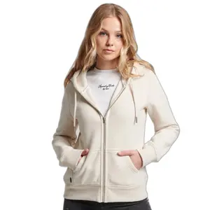 Capuz com fecho de correr com logótipo para mulher Superdry Essential image-2