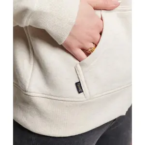 Capuz com fecho de correr com logótipo para mulher Superdry Essential image-6