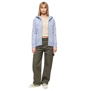 Women's zip-up hoodie Superdry Logo Essential image-3