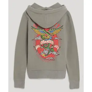 Sudadera con capucha y cremallera con diseño Superdry image-1