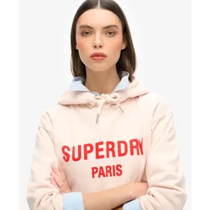 Oversized Hoodie Damen Superdry Sport Luxe image-4