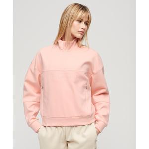 Sweatshirt casual com gola zíper para mulher Superdry Sport Tech image-3