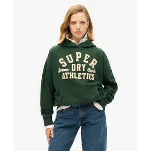 Sudadera oversize con capucha de mujer Superdry Athletic Essentials image-1