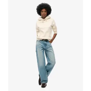 Sweatshirt à capuche et logo métallisé femme Superdry Luxe image-2