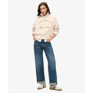 Women's loose-fitting sweatshirt Superdry Luxe image-2