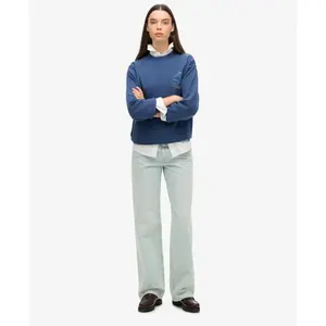 Women's loose-fitting sweatshirt Superdry Luxe image-2
