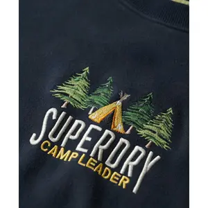 Loose fit crew neck sweatshirt for women Superdry Travel Souvenir image-6