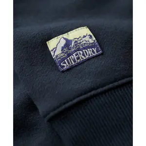 Loose fit crew neck sweatshirt for women Superdry Travel Souvenir image-5