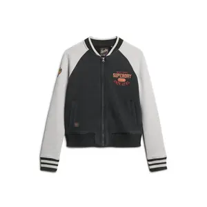 Women's bomber Superdry College Script Graphic image-0