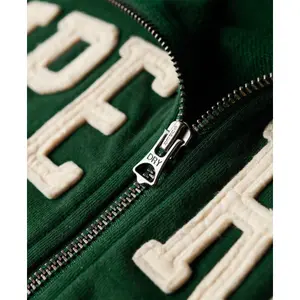 Chaqueta de chándal con cremallera y diseño aplicado para mujer Superdry Athletic Essentials image-5