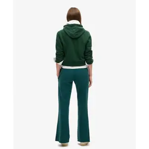 Casual cropped zip-up hoodie for women Superdry Athletic Essentials image-4