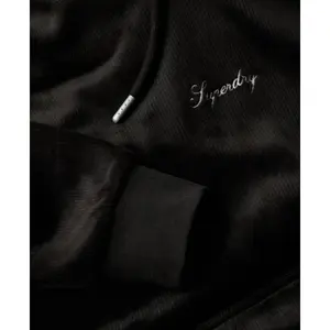 Women’s oversized velvet hoodie Superdry Country Club image-5