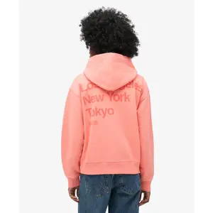 Felpa con cappuccio da donna Superdry Core Logo City image-4