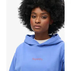 Women's loose-fitting hoodie Superdry Core Logo City image-5