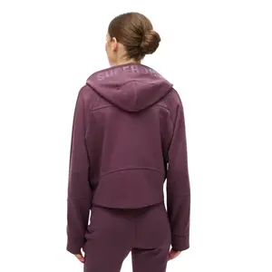 Sweatshirt med huva för kvinnor Superdry Sport Tech Relaxed image-3