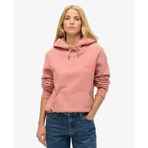 Sweatshirt com capuz e logo feminino Superdry Essential image-2