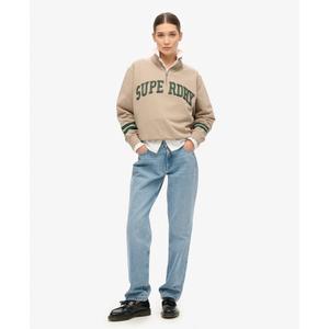 Bluza z zamkiem i naszywką dla kobiet Superdry Athletic Essentials image-1