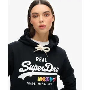 Felpa con cappuccio da donna Superdry Vintage Logo Pop image-4