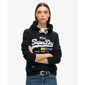 Felpa con cappuccio da donna Superdry Vintage Logo Pop image-1