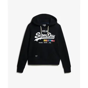 Felpa con cappuccio da donna Superdry Vintage Logo Pop image-0