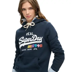 Felpa con cappuccio da donna Superdry Vintage Logo Pop Entry image-4