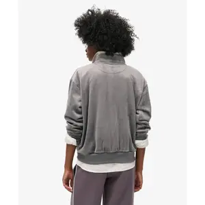 Women's half-zip velvet sweatshirt Superdry Country Club image-2