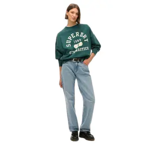 Women's oversized printed sweatshirt Superdry Athletic Essentials image-2
