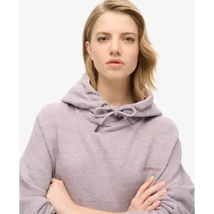 Überfärbter Kapuzenpullover für Damen Superdry Logo Essential image-4
