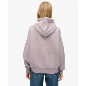 Überfärbter Kapuzenpullover für Damen Superdry Logo Essential image-3